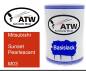 Preview: Mitsubishi, Sunset Pearlescent, M03: 500ml Lackdose, von ATW Autoteile West.